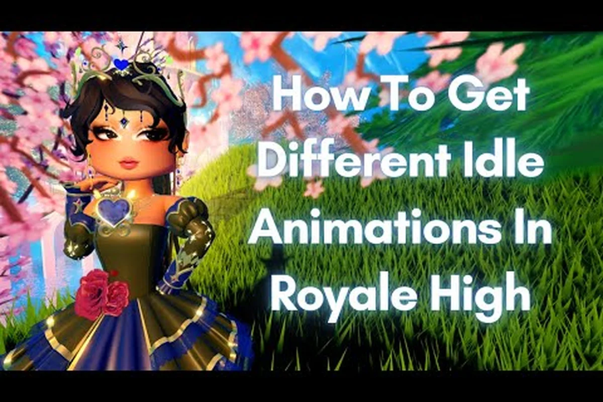 Royale High Laufanimation: Idle, Fotomodus und Farbpalette